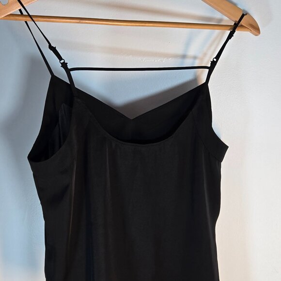 Express Black Adjustable Strap V-Neck Camisole Tank Top Women’s Size S - Picture 4 of 9